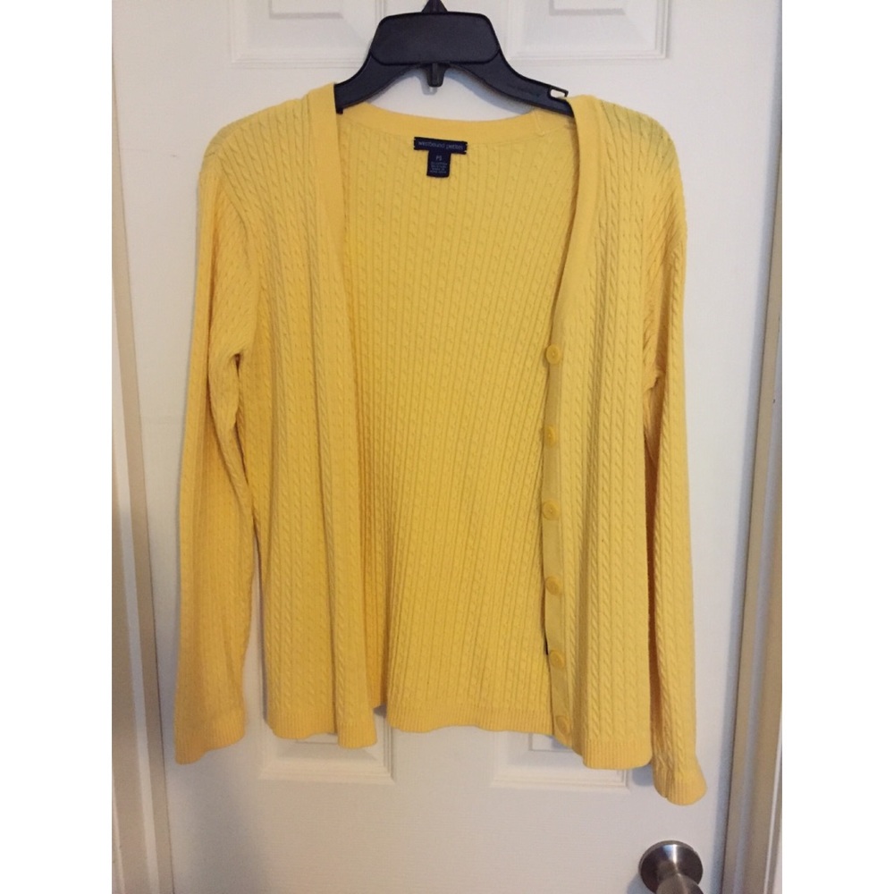 Yellow Cardigan